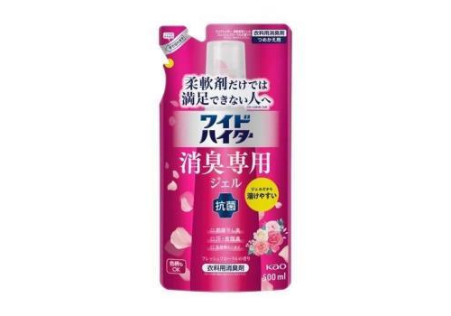 KAO Дезодорирующий гель "Wide Haiter" для белья против неприятного запаха 500 мл, сменная упаковка, фото 1   KAO Дезодорирующий гель "Wide Haiter" для белья против неприятного запаха 500 мл, сменная упаковка, фото 1