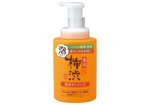 KUMANO YUSHI Kakishibu Foam Body Soap Жидкое мыло-пенка для тела, антибактериальное, с экстрактом хурмы и гиалуроновой кислотой, 500мл., фото 1   KUMANO YUSHI Kakishibu Foam Body Soap Жидкое мыло-пенка для тела, антибактериальное, с экстрактом хурмы и гиалуроновой кислотой, 500мл., фото 1