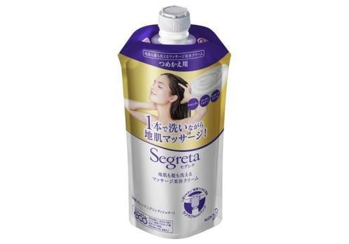 KAO Крем ковошинг 3 в 1 для мытья смягчения волос Segreta и массажа головы 285 мл, фото 1   KAO Крем ковошинг 3 в 1 для мытья смягчения волос Segreta и массажа головы 285 мл, фото 1