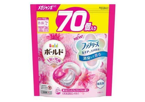  Procter&Gamble Капсулы для стирки белья Bold 4 в 1 с кондиционером аромат Premium Blossom 70шт, фото 1 