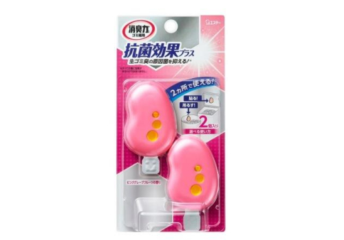  ST Жидкий дезодорант-ароматизатор для мусорных корзин «Сочный розовый грейпфрут» (антибактериальный эффект) 2 шт, фото 1 