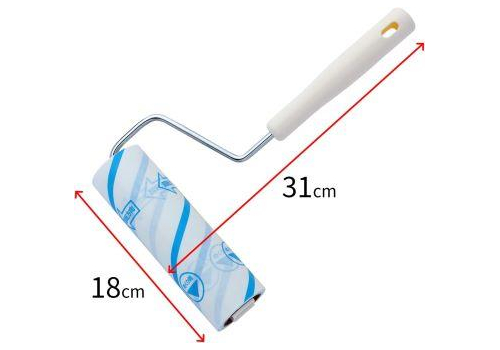  LEC Ролик для чистки ковров (держатель + 1 блок липкой ленты) 70 листов, фото 3 