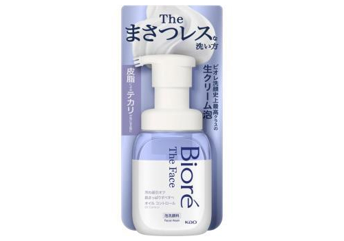  Biore Пенка для умывания против жирного блеска The Face Oil Control c освежающим апельсиновым ароматом, диспенсер 200мл., фото 2 