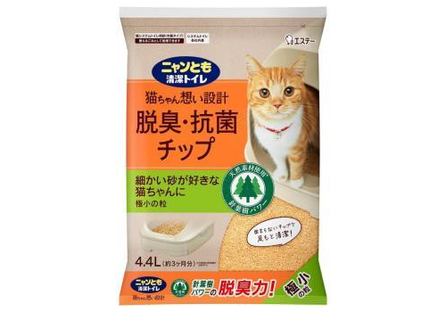  ST Наполнитель древесный для системных туалетов Deo-Toilet Nyantomo сверхмелкие гранулы, 4,4 л., фото 1 