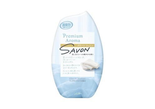  ST Жидкий освежитель воздуха Premium Aroma Savon Clean Cotton для жилых помещений с легким цитрусовым ароматом и нежными нотками ландыша и фрезии, 400мл., фото 1 