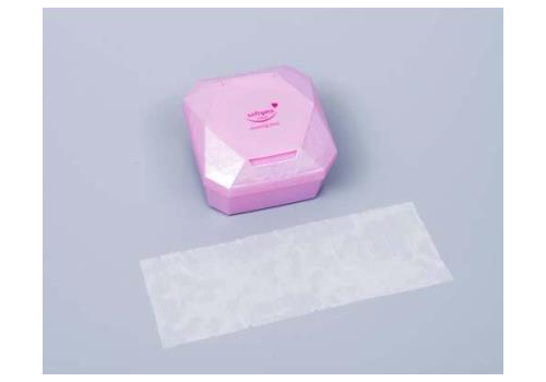  KOSE Влажные салфетки "Softymo" для снятия макияжа увлажняющие с W-гиалуроновой кислотой 52 шт., пластиковый бокс, фото 4 