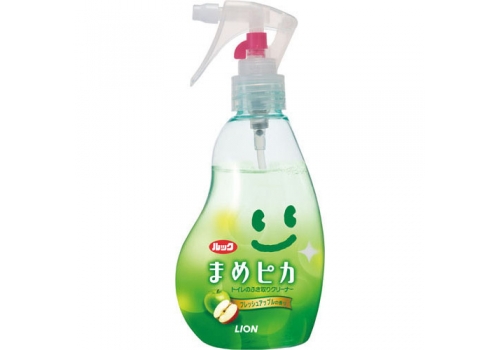  LION Чистящий и дезинфицирующий спрей "Look" для унитаза с ароматом яблока 210 мл, фото 1 