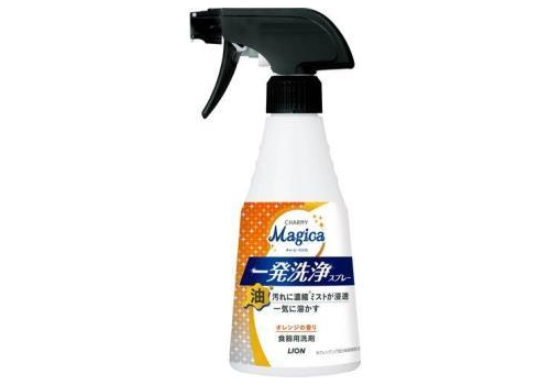  LION Спрей-пенка для мытья посуды Charmy Magica+ и удаления стойких жирных загрязнений 300мл, фото 1 
