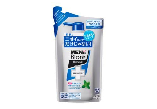  KAO Гель для душа мужской Men's Biore Япония аромат мяты 380 мл, фото 1 