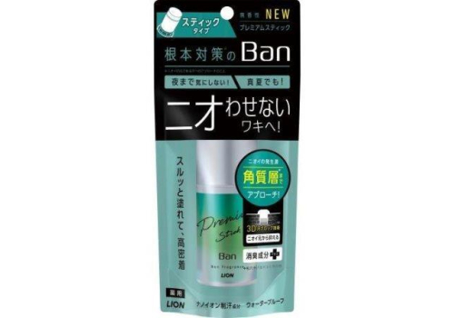  Lion Дезодорант твердый стик женский Ban Premium Япония антиперспирант без запаха 20 г, фото 1 