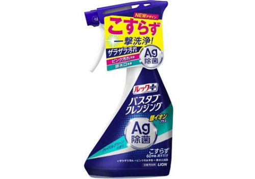  LION Чистящее средство для ванной комнаты быстрого действия Look Silver Ion Plus с ионами серебра и ароматом трав и мяты, 500мл. 1/12, фото 3 