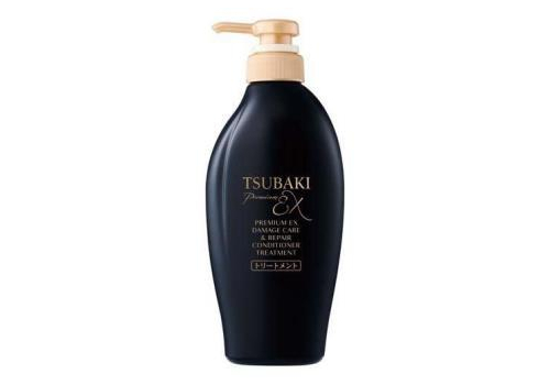  SHISEIDO Tsubaki Premium EX Damage & Repair Кондиционер для волос интенсивно восстанавливающий, с маслом камелии, с ароматом камелии и цветов, 450мл., фото 1 