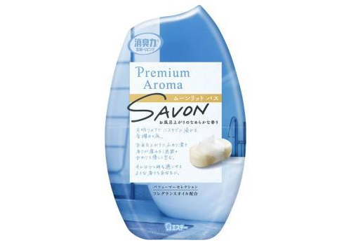  ST Жидкий освежитель воздуха Premium Aroma Savon Moonlit Bath для жилых помещений с освежающим ароматом груши и мягкими нотками жасмина и амбры, 400мл., фото 1 