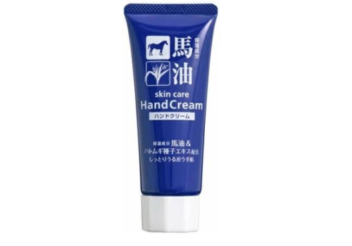  KUMANO YUSHI Horse Oil & Hatomugi Hand Cream Крем для рук питательный, с лошадиным жиром и экстрактом бусенника, 60г., фото 1 