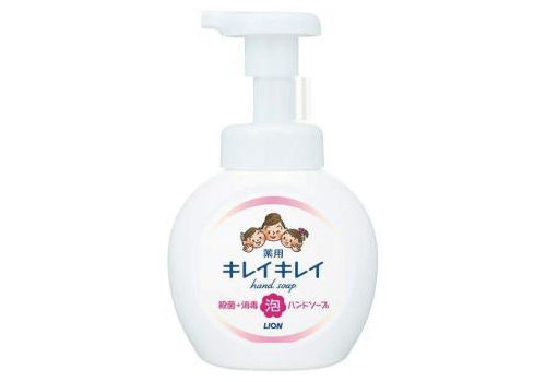  LION KireiKirei Citrus Fruity Мыло-пенка для рук с маслом лимона, с фруктово-цитрусовым ароматом, помпа, 250мл., фото 1 