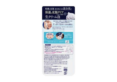  Biore Пенка для умывания The Face Moist с увлажняющим эффектом, c ароматом цветочного мыла, диспенсер 200мл., фото 3 