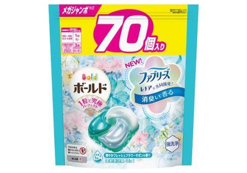  Procter&Gamble Капсулы для стирки белья Bold 4 в 1 с кондиционером цветочный аромат Savon 70шт, фото 1 