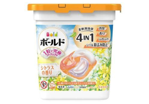  Procter&Gamble Капсулы для стирки белья Bold 4 в 1 с кондиционером аромат цитруса и вербены 11шт, фото 1 