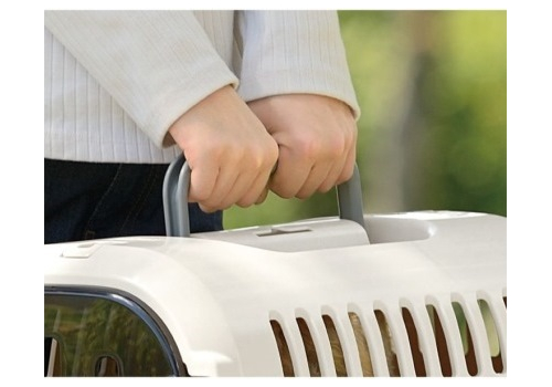  Richell Переноска для транспортировки животных Синяя 40,5 x 55,5 x 37,5 В (см) до 12кг, фото 4 