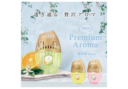  ST Жидкий освежитель воздуха для комнаты "SHOSHU RIKI" (с умиротворяющим ароматом лемонграсса и вербены) 400 мл, фото 2 