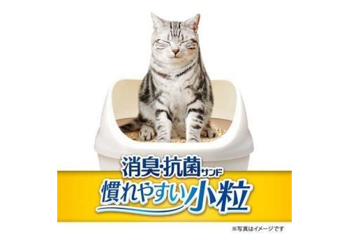  Unicharm Наполнитель цеолитовый для системных туалетов Deo-Toilet Nyantomo мелкие гранулы 3,8л, фото 3 