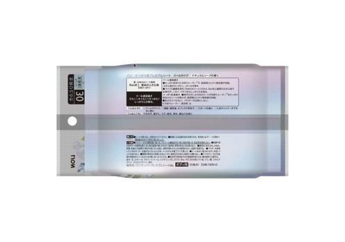  LION Салфетки дезодорант Ban Premium Япония влажные от пота и запаха с пудрой охлаждающие цветочное мыло 30 шт, фото 2 