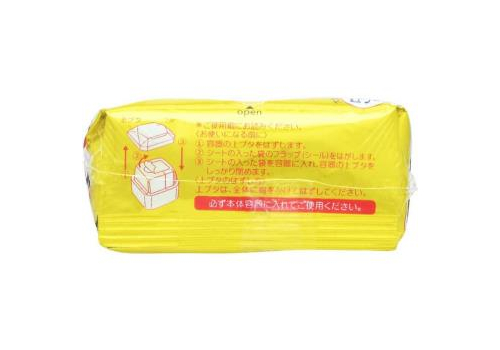  KOSE Влажные салфетки Softymo для снятия водостойкого макияжа на масляной основе 52 шт., сменная фольгированная упаковка, фото 3 