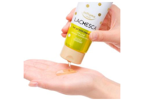  KOSE Согревающий гель Softymo Lachesca для снятия макияжа, ежедневного очищения и сужения видимых пор кожи 200 г, фото 2 