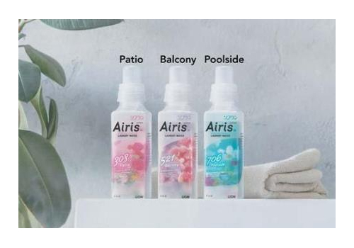  LION Прозрачный кондиционер для белья "Soflan Airis" с воздушным ароматом «Patio» (женский аромат) 480 мл, фото 2 