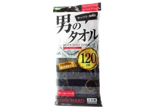  OHE Men's Towel Nylon Towel Super Hard Мужская массажная мочалка для тела, сверхжесткая, черная в по, фото 1 