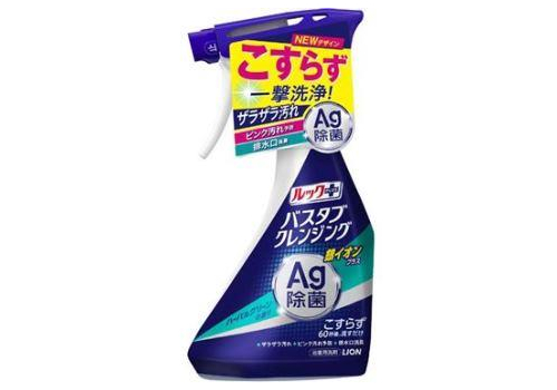  LION Look Silver Ion Plus Чистящее средство для ванной комнаты быстрого действия, с ионами серебра и ароматом трав и мяты, 500мл. 1/12, фото 1 