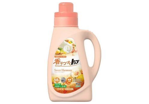 LION Жидкое средство для стирки белья Top Sweet Harmony с нежным ароматом цветов и фруктов, 850г. 1/9, фото 1 