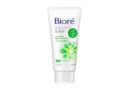  KAO Biore Skin Care Acne Care Пенка для умывания "Для проблемной кожи", с приятным цветочным ароматом, туба 130г., фото 1 