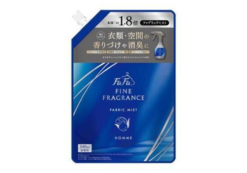  NS FAFA  Кондиционер-спрей для тканей Fine Fragrance Homme с ароматом бергамота и ландыша, сменная упаковка, 540мл., фото 1 