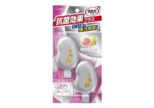  ST Жидкий дезодорант-ароматизатор для мусорных корзин «Сочный розовый грейпфрут» (антибактериальный эффект) 2 шт, фото 1 