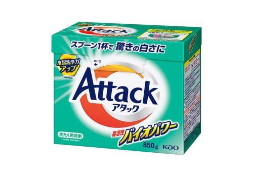  KAO Стиральный порошок Attack Bio Power высокой активности 850гр, фото 1 