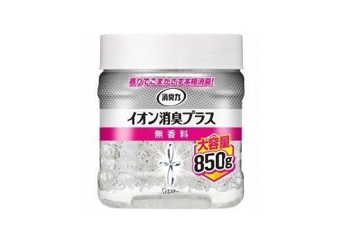  ST Ионный нейтрализатор неприятных запахов для комнаты и туалета "SHOSHURIKI" (без аромата) 850 г, фото 1 