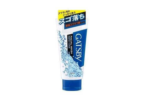  MANDOM Мужская скрабирующая крем-пенка "Men’s Gatsby Perfect Scrub" для умывания и смягчения склонной к шелушению кожи с суперохлаждающим эффектом 130 г, фото 1 