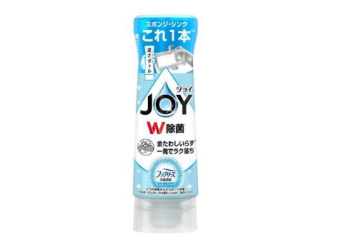 P&G Joy Дезинфицирующее и дезодорирующее средство для мытья посуды с освежающим ароматом, upside down бутылка 290мл., фото 1 