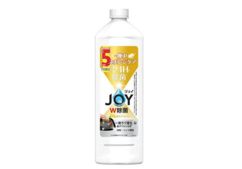  P&G Joy Дезинфицирующее средство для мытья посуды с ароматом лимона, запасной флакон с крышкой 670мл., фото 1 