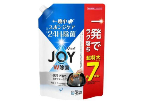  P&G Joy Дезинфицирующее средство для мытья посуды с легким освежающим ароматом, мягкая упаковка с крышкой 910мл., фото 1 