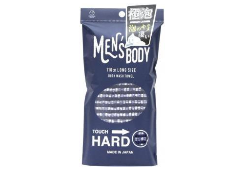  YOKOZUNA "MEN'S BODY"–HARD Мочалка-полотенце для мужчин, жёсткая. Размер 28Х110см., фото 1 