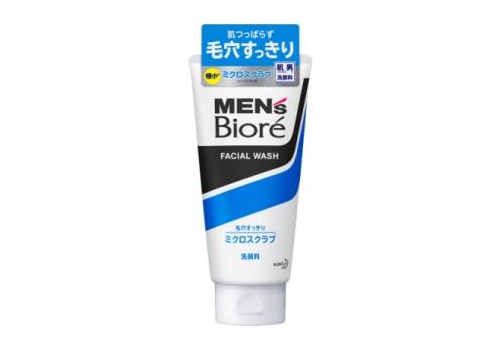  KAO Мужская пенка скраб для умывания лица Men's Biore Япония легкий цитрус 130 г, фото 1 