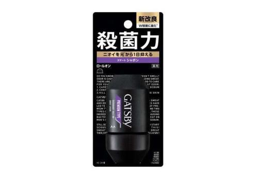  MANDOM Жидкий дезодорант-антиперспирант роликовый мужской Gatsby Premium Smart Soap с ароматом мыла, 60мл., фото 1 