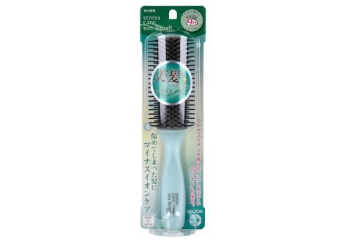  VeSS Stress Care Ion Brush Массажная щетка для ухода за поврежденными волосами, с отрицательными ион, фото 1 