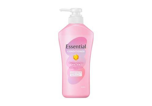  KAO Кондиционер "Essential" для сухих и повреждённых волос разглаживающий кутикулу "Объём и блеск" 450 мл, фото 1 