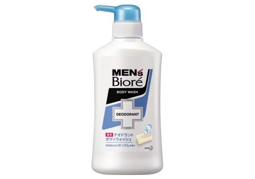  KAO Гель для душа мужской Men's Biore Япония аромат свежести 440 мл, фото 1 