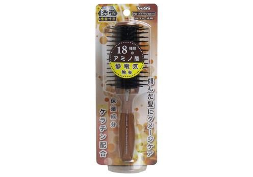  VeSS Static Electricity Removal Hair Brush Щетка массажная с кератином и антистатическим эффектом, 1шт., фото 1 