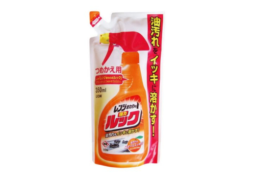  LION Look For Kitchen Range Spray Чистящее средство для кухонных плит, с ароматом апельсина, запасной блок, 350мл., фото 1 