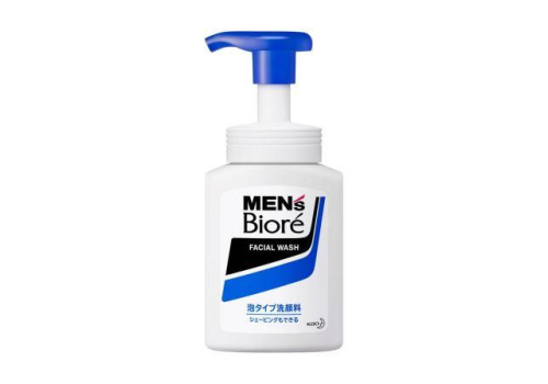  KAO Мужская пенка для умывания лица и бритья Men's Biore Япония цитрусовый аромат 150 мл, фото 1 